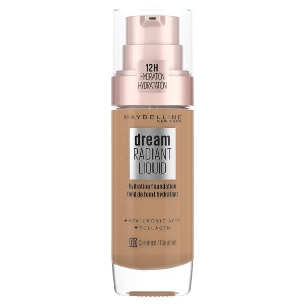 Maybelline Dream Radiant Liquid Foundation 60 Caramel 30ml