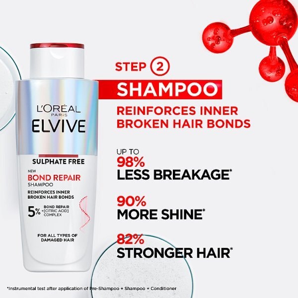 L'Oréal Paris Elvive Bond Repair Shampoo 200ml