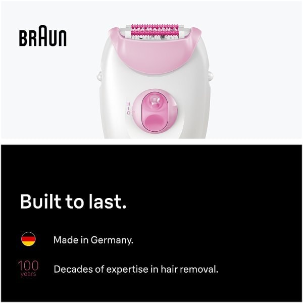 Braun Silk-Épil 3, Corded Epilator For Hair Removal, Se3-031