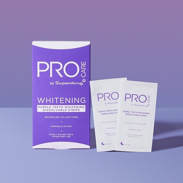 ProCare Purple Whitening Strips x12