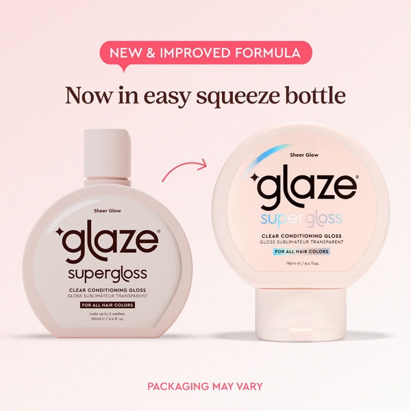 Glaze Super Color Clear Conditioning Gloss Sheer Glow 190ml