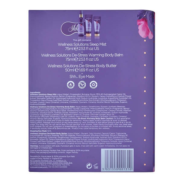 Sanctuary Spa Beauty Sleep Journal Gift Set 200ml