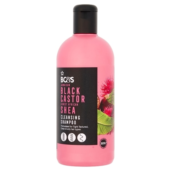 Superdrug BC&S Black Castor Shampoo 400ml