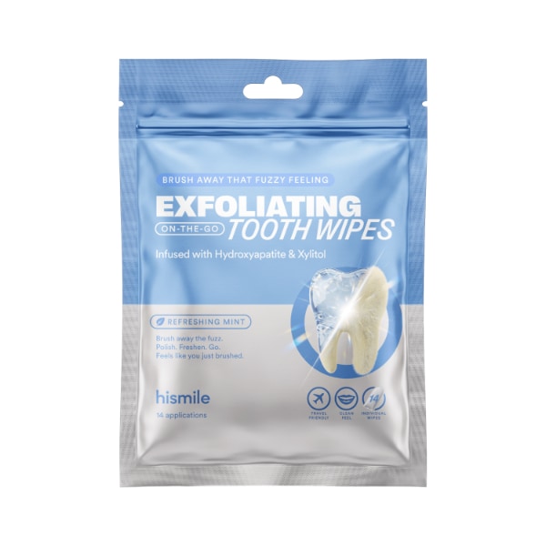 HiSmile Exfoliating Tooth Wipes (14Pk)