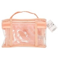 Superdrug Peach Large PVC Cosmetic Bag