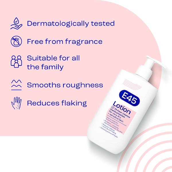 E45 Moisturising Lotion with Pump 500ml