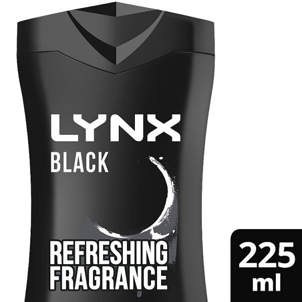 Lynx Bodywash Shower Gel Black 225ml