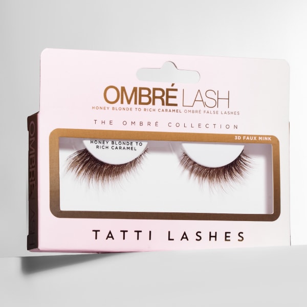 Tatti Ombre Lash Honey Blonde To Rich Caramel False Strip Lash