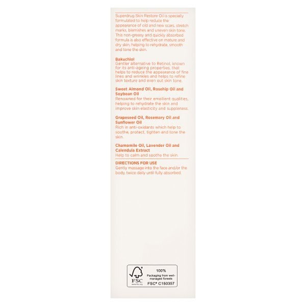 Skin Restore Oil for Scars & Stretch Marks 200ml