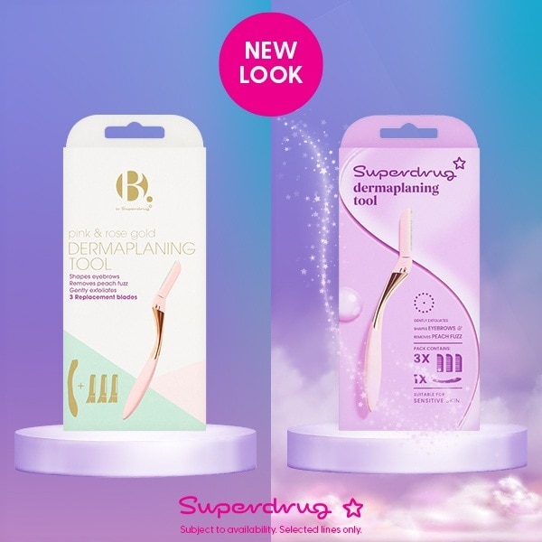 Superdrug Premium Dermaplaning Tool 3 Blades