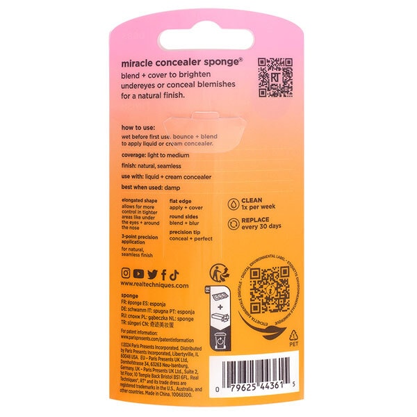 Real Techniques Miracle Concealer Sponge 2025
