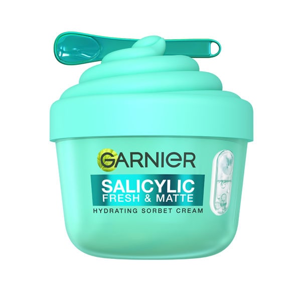 Garnier Salicylic Fresh & Matte Sorbet Topper & Spoon
