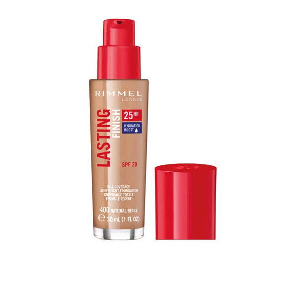 DNR RIMMEL L/FINISH FOUNDATION N/BEIGE 30ML.