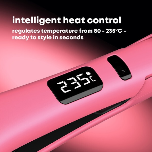 REVAMP Wide Ultra X Shine Ceramic Hair Straightener