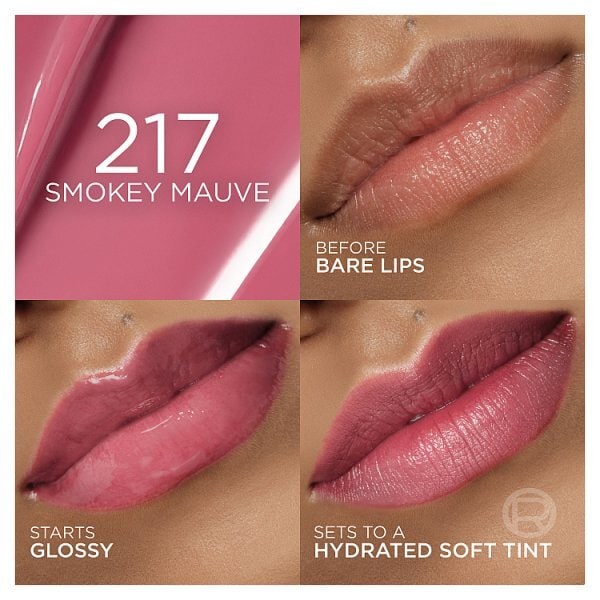L'Oréal Paris Hyaluron Tint Lip Stain Serum 217 Smoky Mauve
