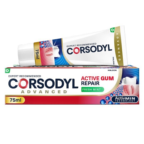 Corsodyl Active Gum Repair Toothpaste 75Ml