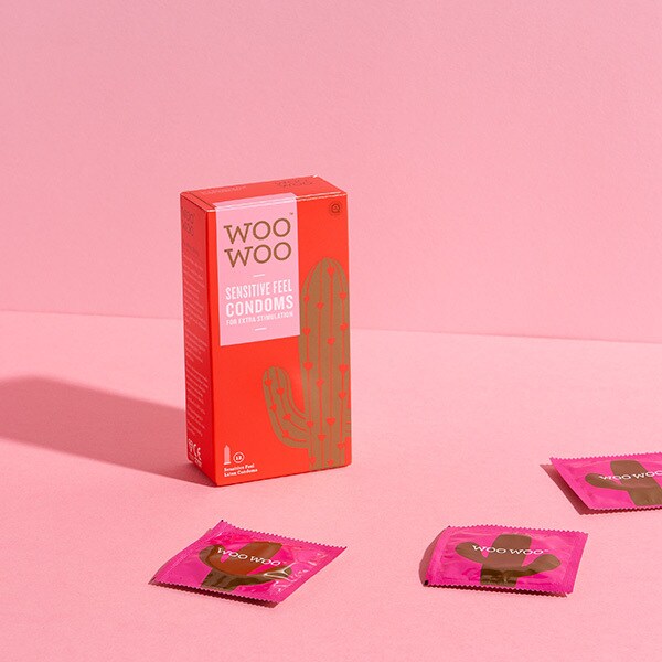 Woowoo Condoms Sensitive Feel 12 pack