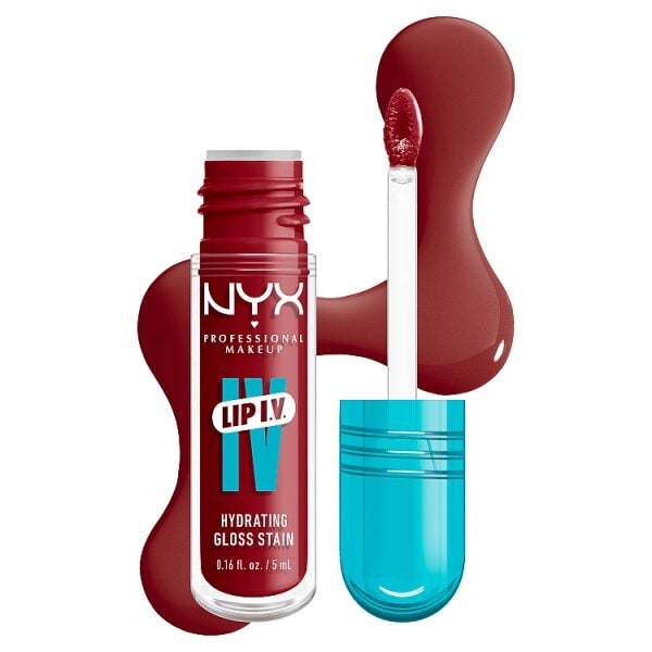NYX Lip IV Hydrating Gloss Stain Lip Gloss Cranberry Splash 5ml