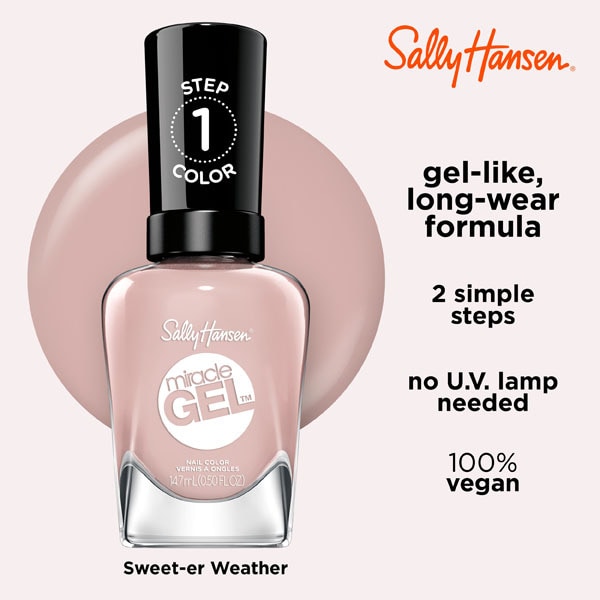 Sally Hansen Miracle Gel Nail Polish - Sweet-Er Weather