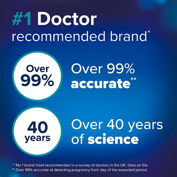 Clearblue Visual Rapid Detection Pregnancy Test - 3 Tests