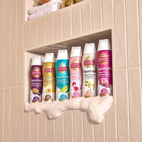 Imperial Leather Pampering Foamburst Shower Body Wash 200ml