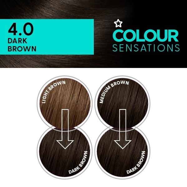 Superdrug Sensations Dark Brown 4.0