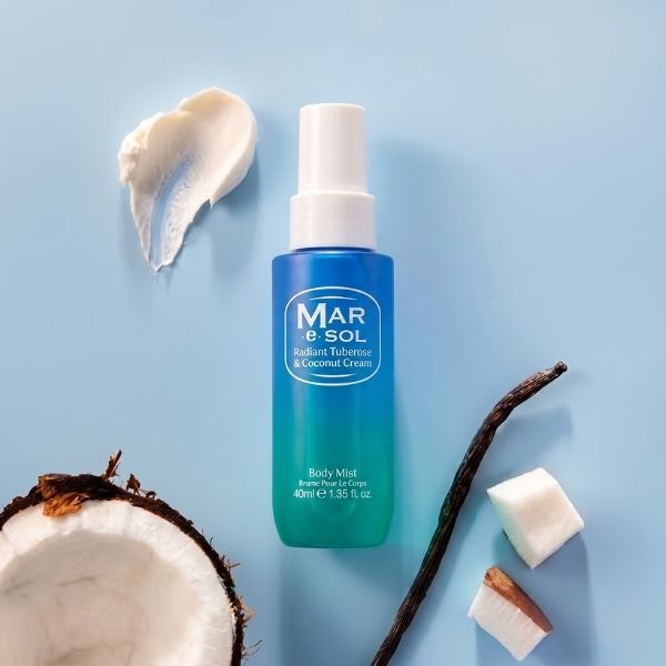 Mar E Sol Radiant Tuberose & Coconut Cream Body Mist 40ml