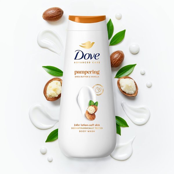 Dove Pampering Advanced Care Body Wash Shower Gel 400Ml