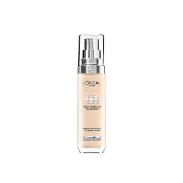 L'Oréal Paris True Match Liquid Foundation 1N Ivory 30ml