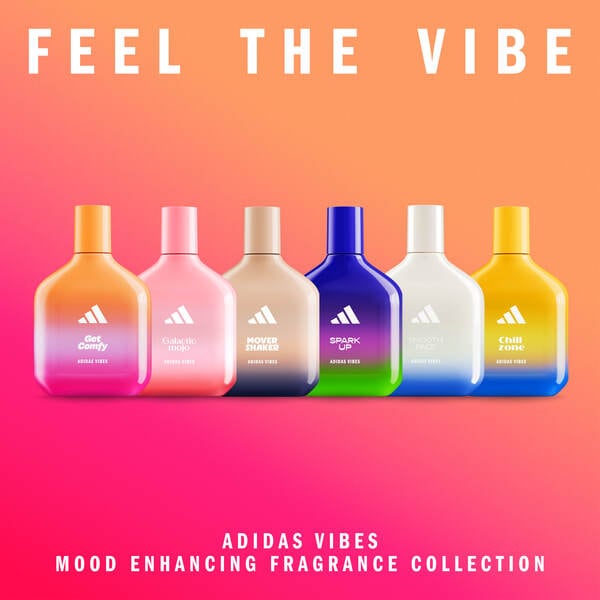 adidas Vibes Get Comfy Eau de Parfum, For All, 100ml