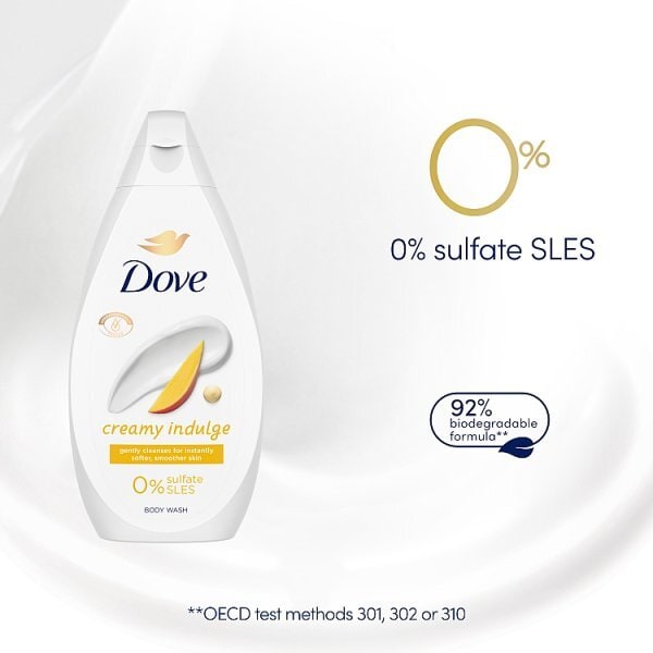 Dove Creamy Indulge Body Wash 450ml