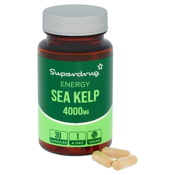 Superdrug Sea Kelp 4000mg 30s