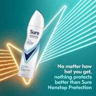 Sure Antiperspirant Deodorant Aerosol Nonstop Cotton 150ml