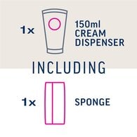 Veet In Shower Hair Removal Cream Legs Body Sensitive 150ml