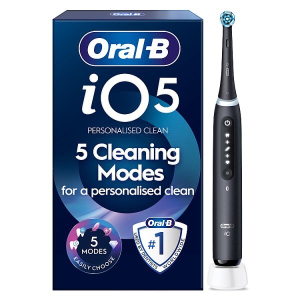 Oral-B iO5 Matt Black Electric Toothbrush