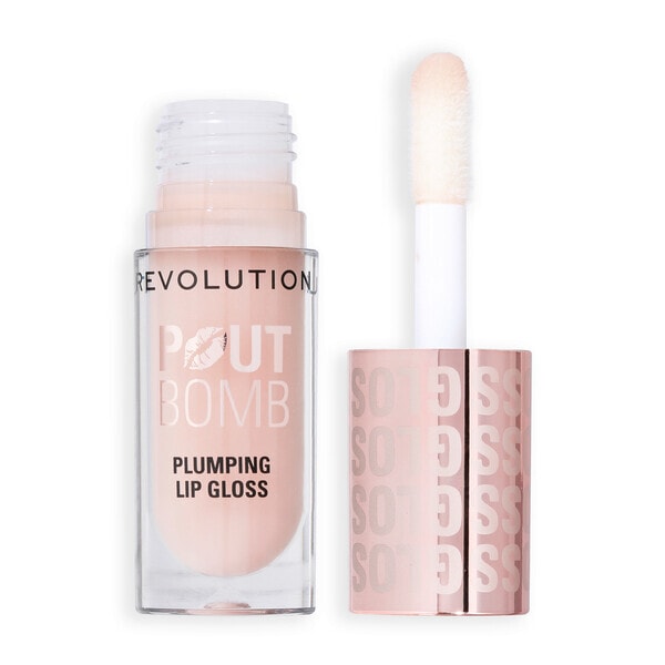 Revolution Pout Bomb Plumping Gloss Milky Sheer Holo