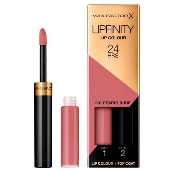 Max Factor Lipfinity Lip Colour - 001 Pearly Nude