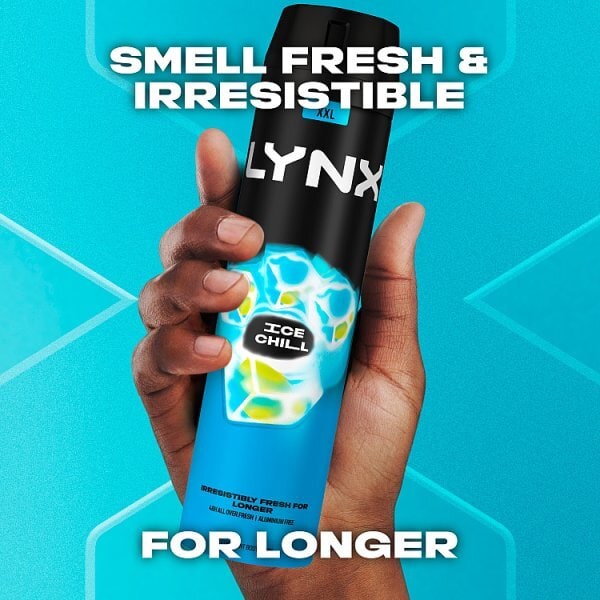 Lynx Ice Chill Aerosol Body Spray 250 ml