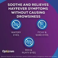 Opticrom Hayfever Eye Drops 10ml