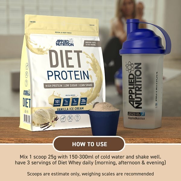 Applied Nutrition Diet Protein Vanilla Ice Cream 450g