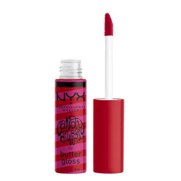 Nyx Pmu Butter Gloss Candy Swirl - Candy Apple