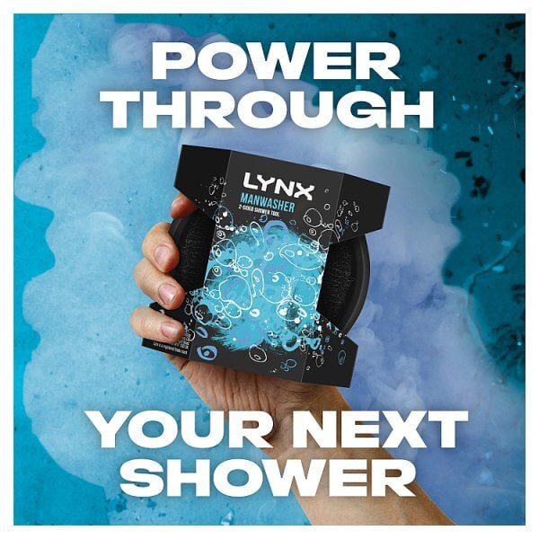 Lynx Manwasher 2-Sided Shower Tool 1 piece