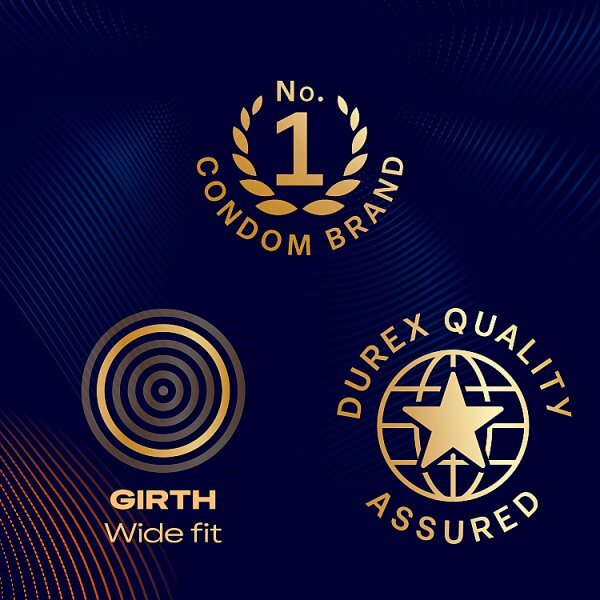 Durex Intensity Condom Wide Fit 10S