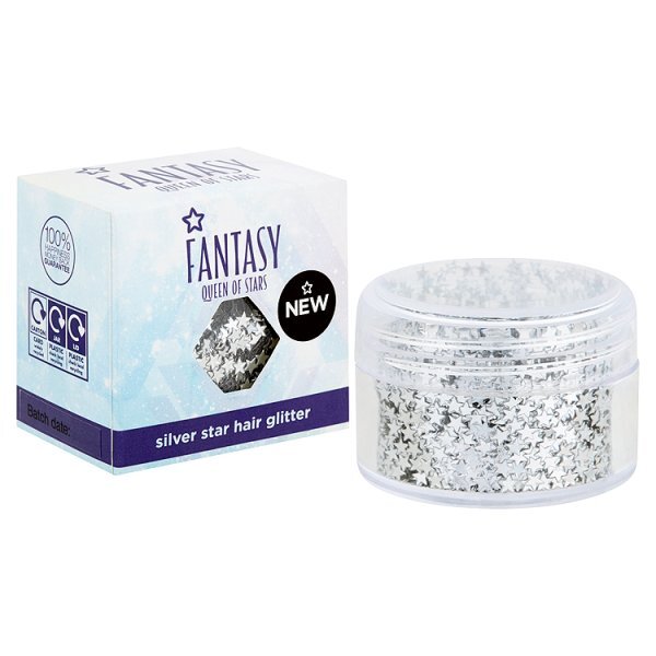 DNR Superdrug Fantasy Queen of Stars Hair Glitter Pot Purple