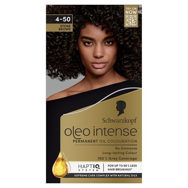 Schwarzkopf Oleo Intense 4-50 Stone Brown Hair Dye