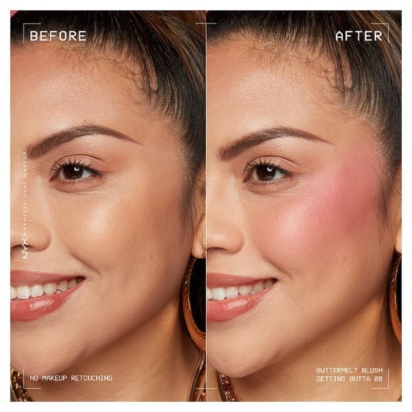 NYX Professional Makeup Buttermelt Blush Getting Butta
