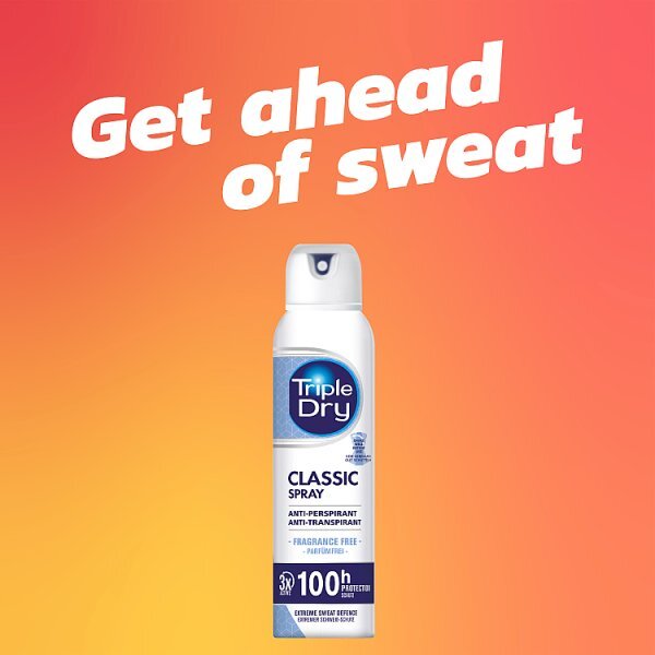 DNR Triple Dry Classic 100-hour Anti-Perspirant Deodorant 150ml