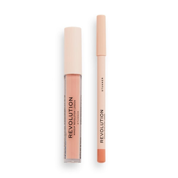 Revolution Ultimate Nude Lip Contour Kit Stunner