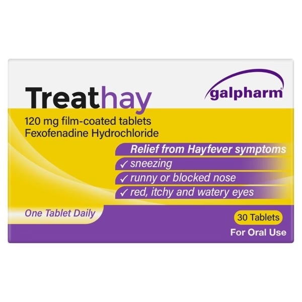 TreatHay 120mg Film-Coated Tablets 30's