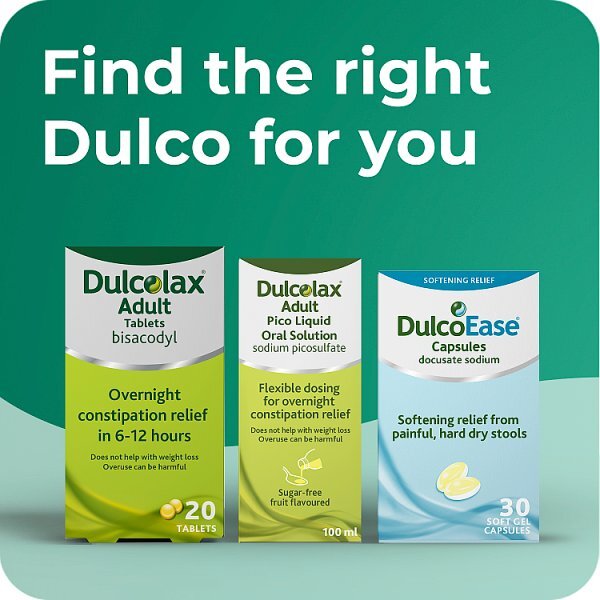 Dulcolax Twelve Plus Tablets X 20